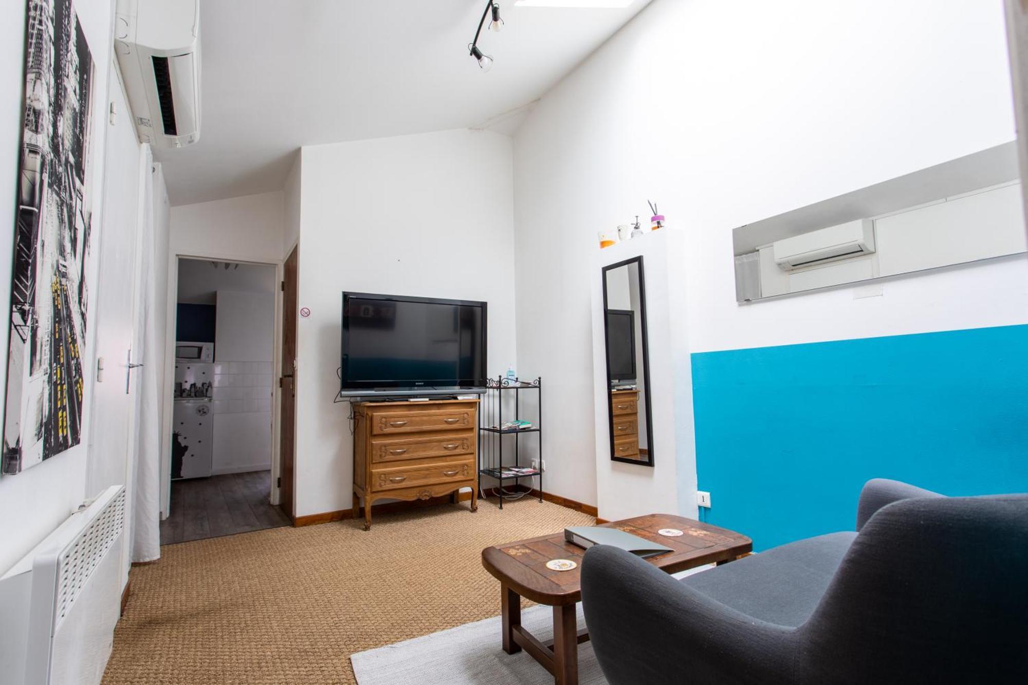 T2 Toulouse 40M2, Lit Queen Size, Climatisation, Quartier Sympa, Terrasse Buitenkant foto